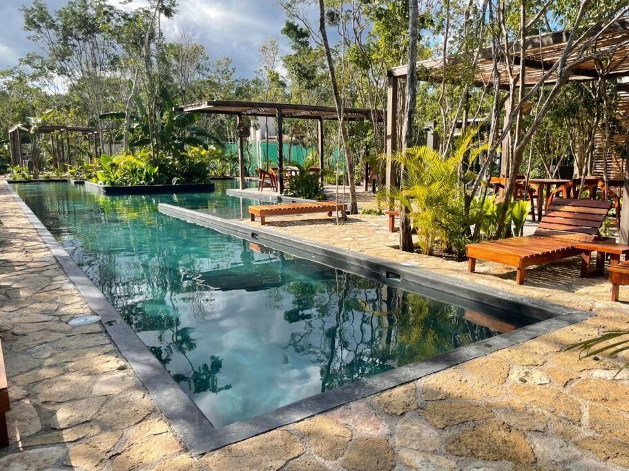 Aldea Savia By Andiani Travel Lägenhet Tulum Exteriör bild